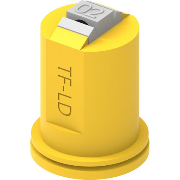 Форсунка  двухфакельная инжекторная антисносовая пластик желтая (артикул TFLD11002 )