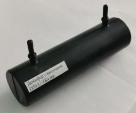 Демпфер резиновый D50х180 мм с фиксатором