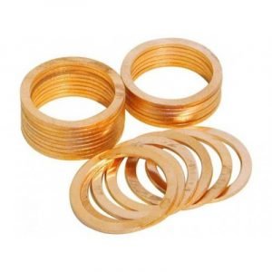 Шайба медная Ф10х16х1мм