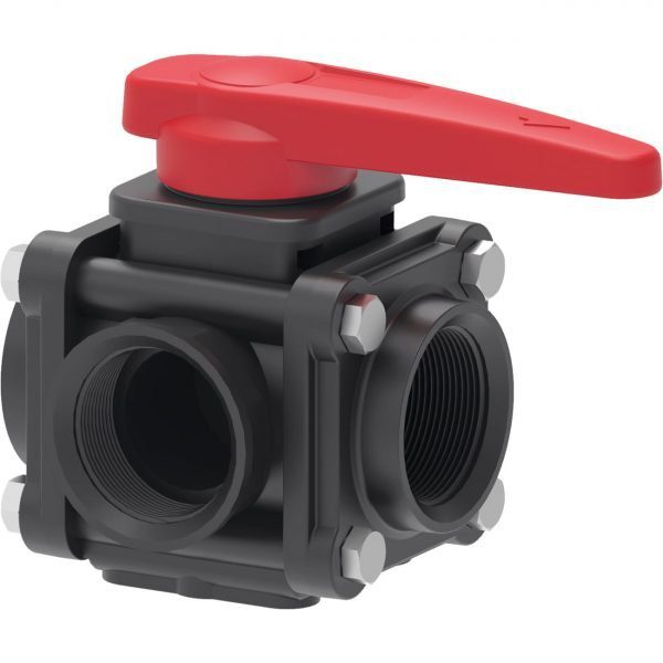 Кран 3-х ходовой 2''F — изображение 1