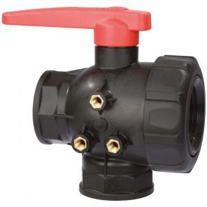 Кран 3-х ходовой G 3/4''  ZF597 110793