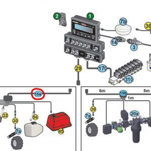 КабельARAG для BRAVO 180/300S 7секций  L.12M