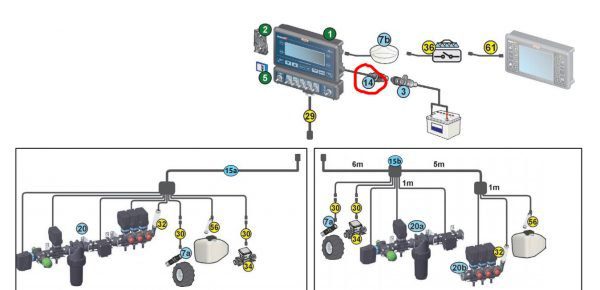 Кабель ARAG для BRAVO 12V (467305.080) — изображение 1