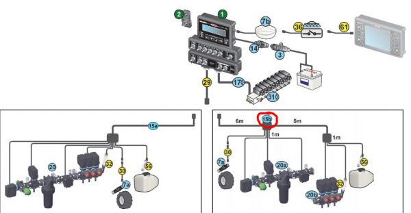 Кабель 5W+G+P-SECTION VALVES SEP — изображение 1