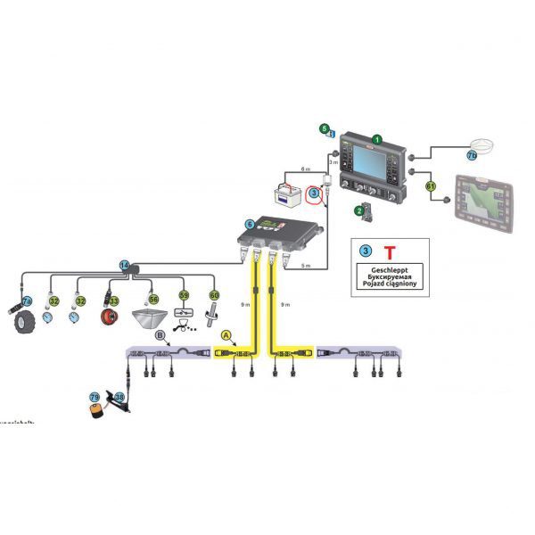 Кабель BRAVO400S - IBX прицепной11,5MT — изображение 1