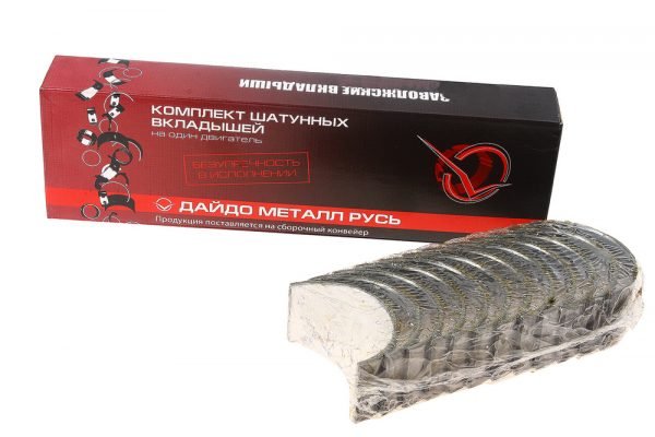 Вкладыши Д-260 шатун. Р1 /Дайдо Металл Русь/ — изображение 1