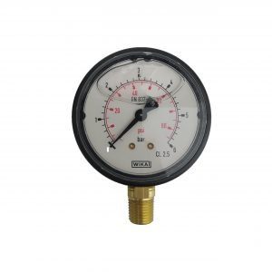 Манометр 0- 6 бар  глицерин.