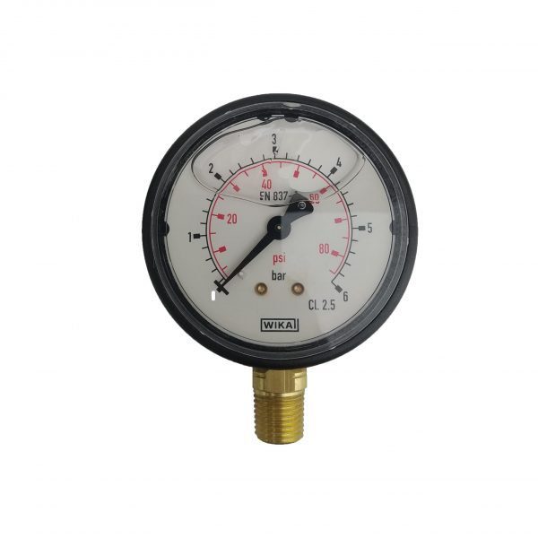 Манометр 0- 6 бар  глицерин. — изображение 1