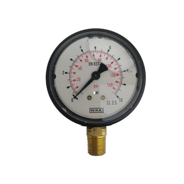 Манометр 0-10 бар d=63 — изображение 1