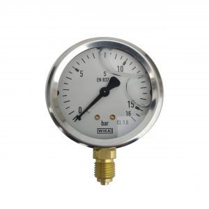 Манометр 0-16бар d 63, резьба G1/4