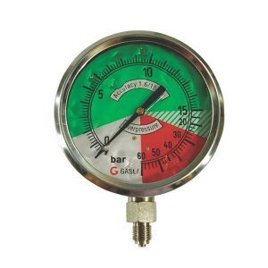 Манометр 0-25 бар d=63 пласт. корпус (тип 213.53.063)