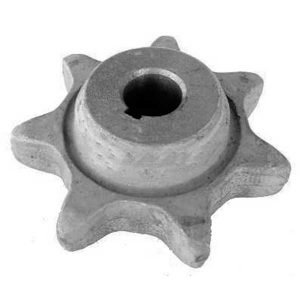 Звездочка привода элеваторов (z=7;t=38;d=25,двухстороняя) КДМ 2022