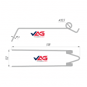 Зуб пружинный (артикул БШ-09.05.00.06 )