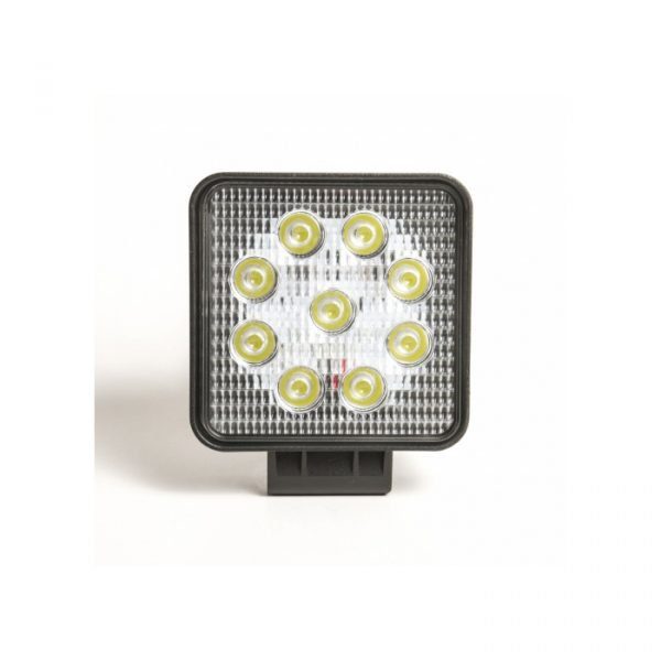 Фара светодиод. CH006 27W 9 диодов по 3W — изображение 1