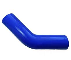 Патрубок радиатора верхний/нижний (силикон)синий