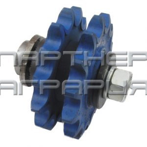 Звездочка двухрядная ПРТ 10.02.800 в сборе