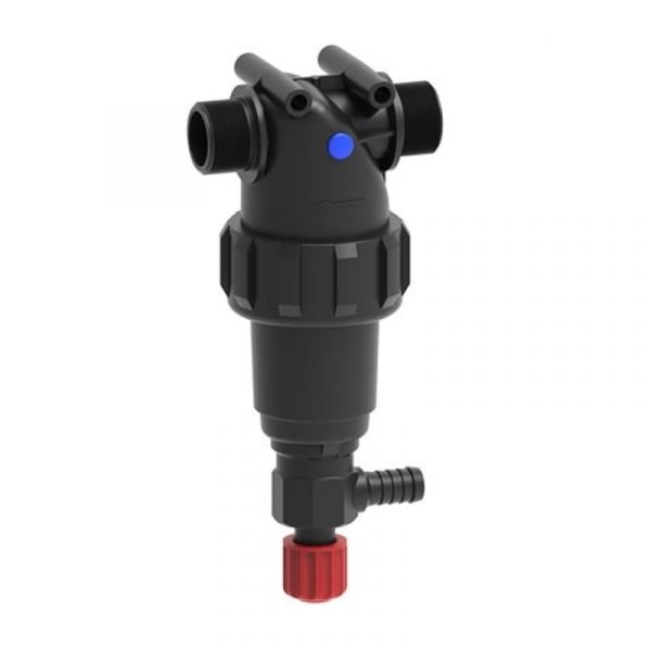 Фильтр линейный 150-160 л/м G 1" (50 меш) с клапаном аналог 3244143 — изображение 1