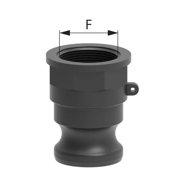 Фитинг заправочный 1 1/4"-1 1/4"F — изображение 1
