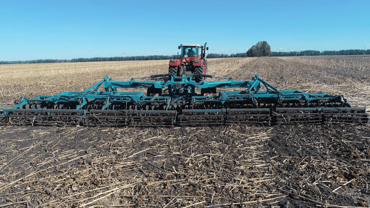 дисковый лущильник