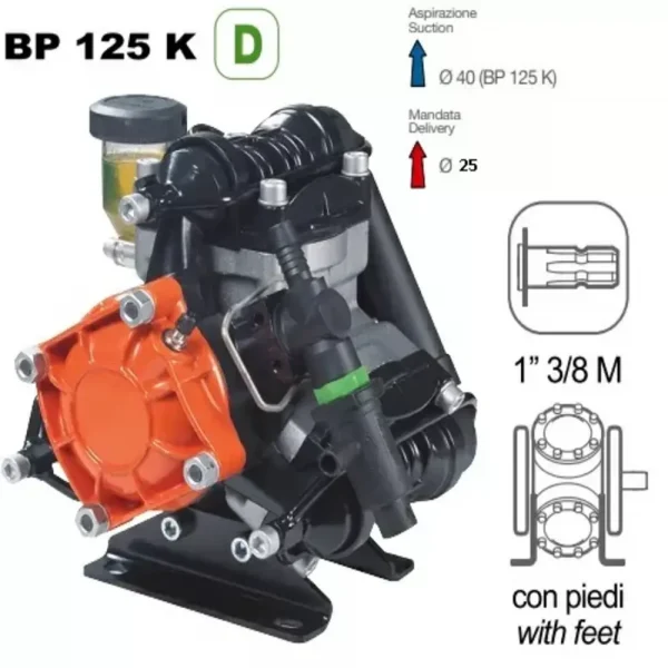 Насос "Comet" ВР-125 замена на 6100003200 — изображение 1