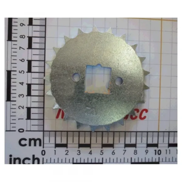 Звездочка  Z21 1/2'' x 5/16'' FORO QUADRO 20,5 CON 2 FORI D6,5 — изображение 1