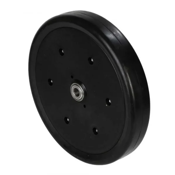 Уплотняющее резиновое колесо, стальной диск 380х65 — изображение 1